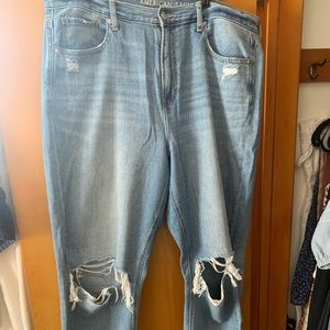 American eagle mom jeans